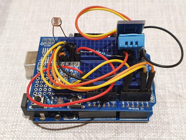 Arduino with sensors