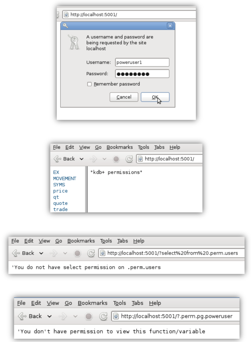 Permissions With Kdb White Papers Q And Kdb Documentation Kdb And Q Documentation