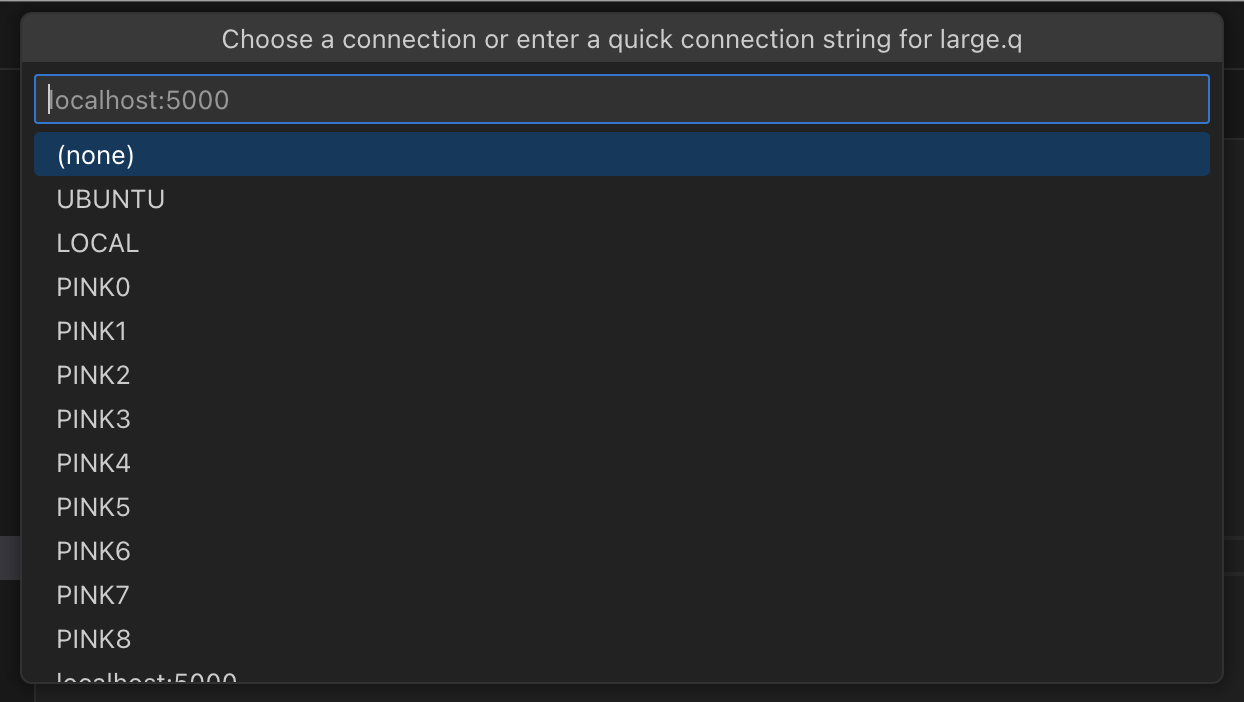 Add a quick connection